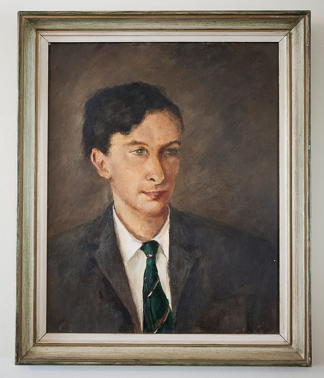 Painting of John McLaren Emmerson QC.