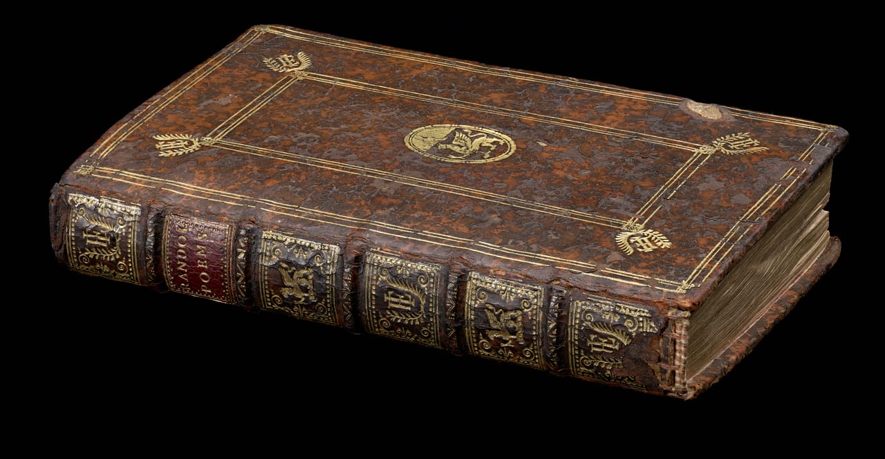 Thomas Randolph, <em>Poems, with the Muses looking-glasse, and Amyntas...</em> London, 1643, State Library Victoria, Melbourne (RAREEMM 323/16)