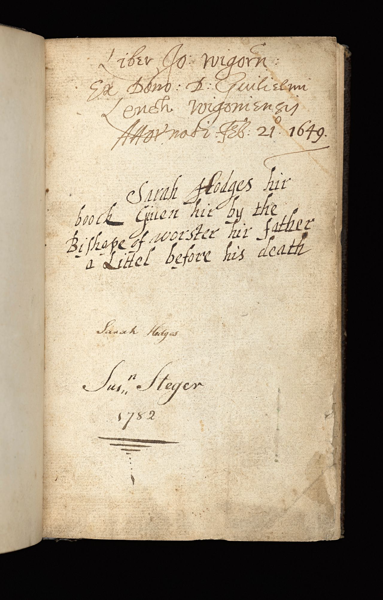 Charles Stuart and John Gauden, <em>Eikōn basilikē, the pourtraicture of His Sacred Majestie in his solitudes and sufferings</em>, London, 1649, State Library Victoria, Melbourne (RAREEMM 122/2)