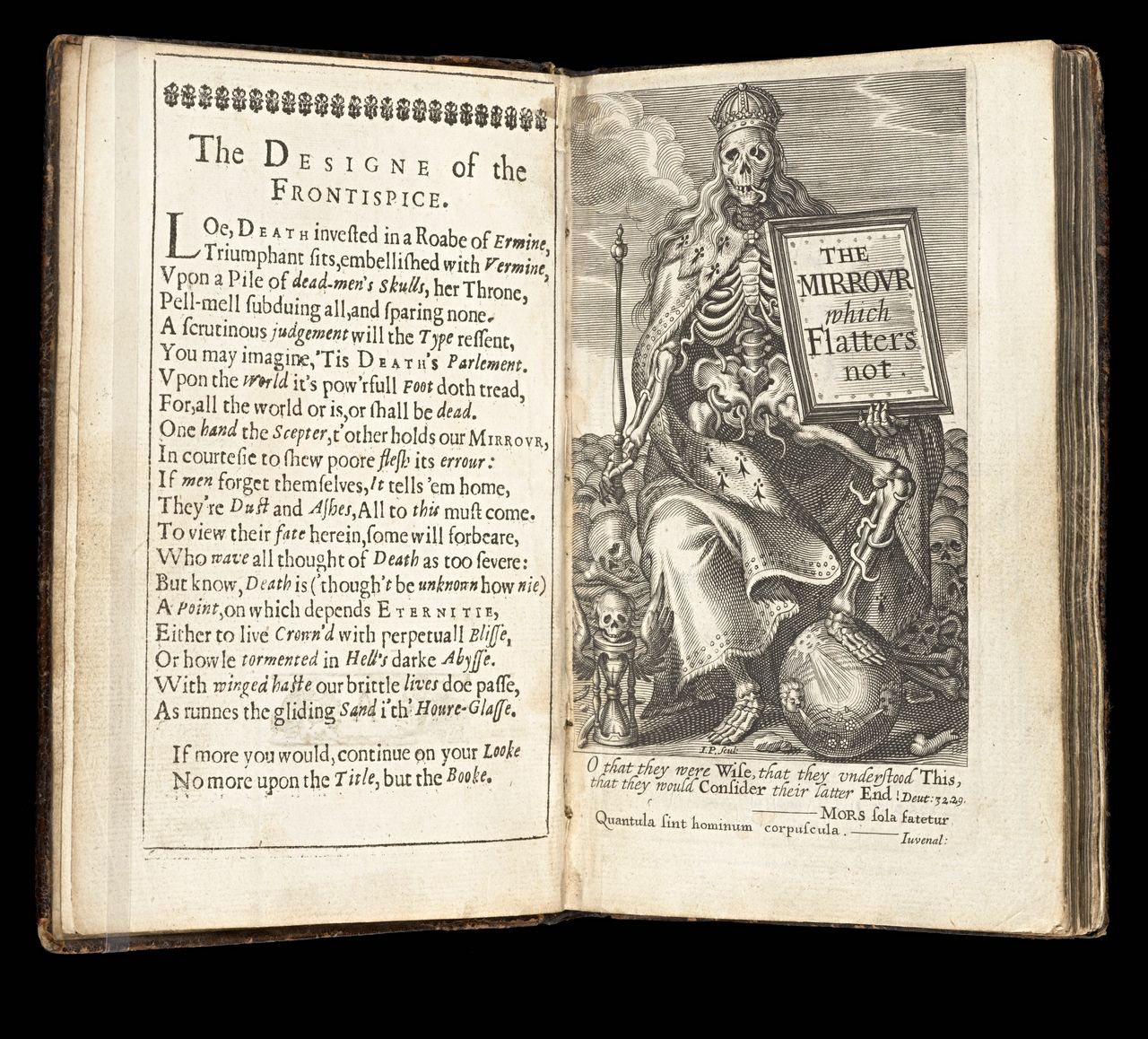 Jean Puget de La Serre, <em>The mirrour which flatters not: dedicated to their Maiesties of Great Britaine...</em>, translated by Thomas Cary, London, printed by E[lizabeth] P[urslowe] for R. Thrale, and are to be sold at his shop at the signe of the Crosse-Keyes, at Pauls Gate, 1639, State Library Victoria, Melbourne (RAREEMM 423/39)
