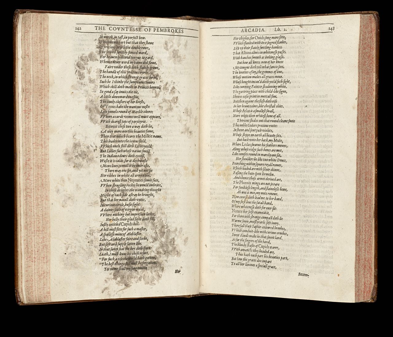 Philip Sidney, <em>The countesse of Pembrokes Arcadia</em>, London, imprinted for Simon Waterson, 1605, State Library Victoria, Melbourne (RAREEMM 241/4)